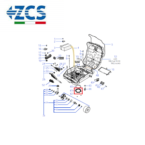 Piasta pierścień Ambrogio L250i TechLine S25i